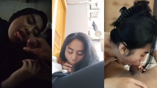 Bokep Indo Dinda Hijab Suka Banget Sepon Kontol Pacar