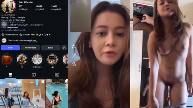Bokep VCS Dengan Selebgram Bohai Cantik Ratualfauziah