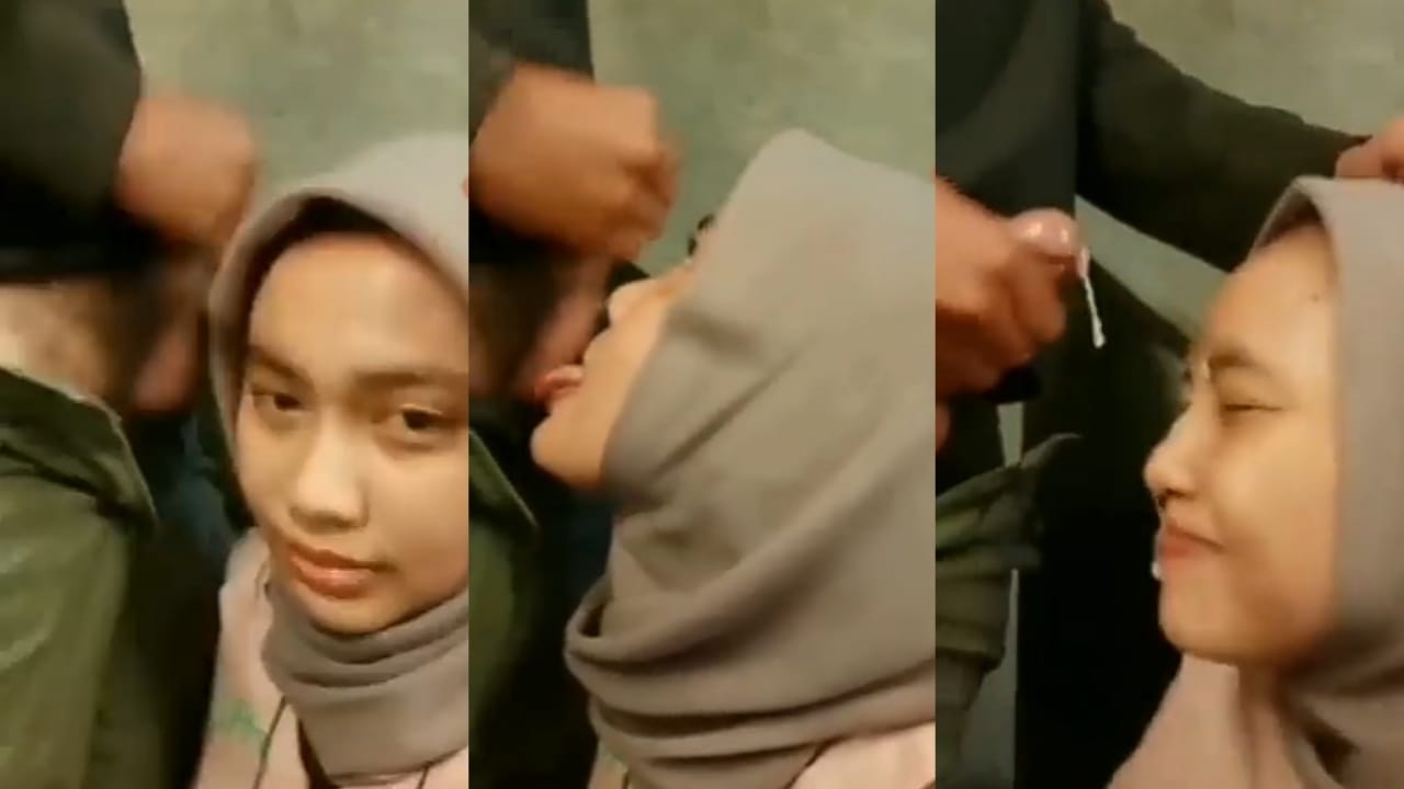 Bokep Indo Lagi Sange Suruh Ayang Hijab Sepongin Crot di Mukanya