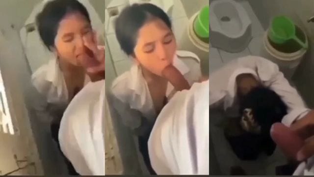 Bokep SMP ABG Mesum Nyepong Di Toilet Sekolah